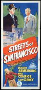 STREETS OF SAN FANCISCO Daybill Movie Poster Robert Armstrong FILM NOIR