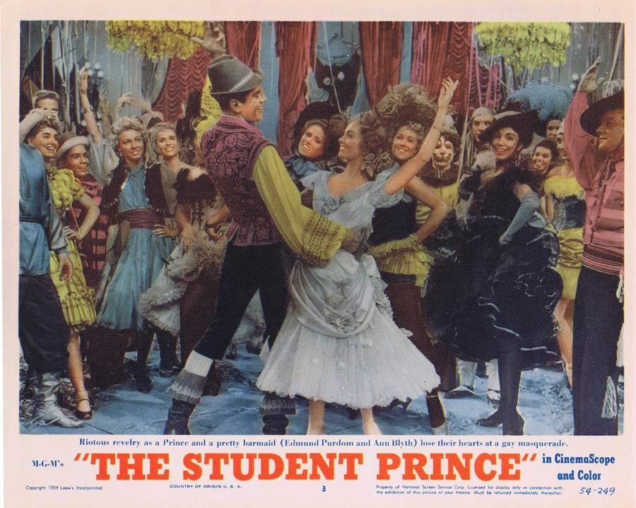 THE STUDENT PRINCE Lobby Card 3 Lana Turner Ricardo Montalban