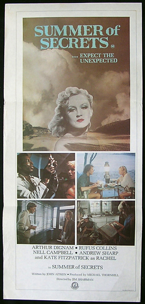 SUMMER OF SECRETS Movie poster 1977 Australian Cinema Kate Fitzpatrick Daybill