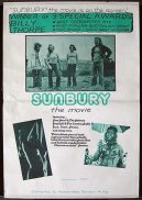 SUNBURY THE MOVIE '72 Rare Original BILLY THORPE poster