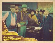 SUNSET IN WYOMING Lobby Card 3 Maris Wrixon George Cleveland