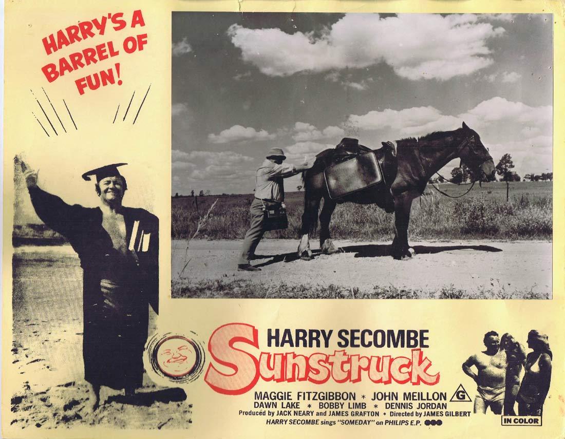 SUNSTRUCK Original Australian Lobby Card 2 Harry Secombe