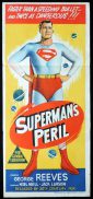 SUPERMAN'S PERIL Original Daybill Movie Poster George Reeves