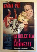 SWEET BIRD OF YOUTH '62 Paul Newman Rare ORIGINAL Italian 2sh poster
