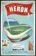TAA Heron Island Vintage AirlineTravel Poster c.1950s