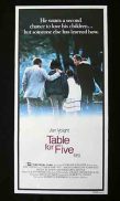 TABLE FOR FIVE '83-Jon Voight-Richard Crenna daybill