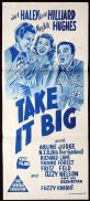 TAKE IT BIG Original Daybill Movie Poster Jack Haley Harriet Hilliard 1940s