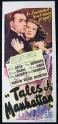 TALES OF MANHATTAN '42 Rita Hayworth ORIGINAL poster