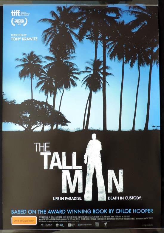 THE TALL MAN Movie Poster Rare Australian Film One sheet Movie Poster