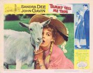 TAMMY TELL ME TRUE 1961 Sandra Dee Lobby Card 2 Goat