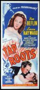 TAP ROOTS Original Daybill Movie Poster Boris Karloff Susan Hayward