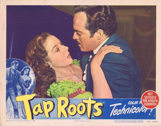 TAP ROOTS 1948 Movie Lobby Card 3 Susan Hayward Van Heflin