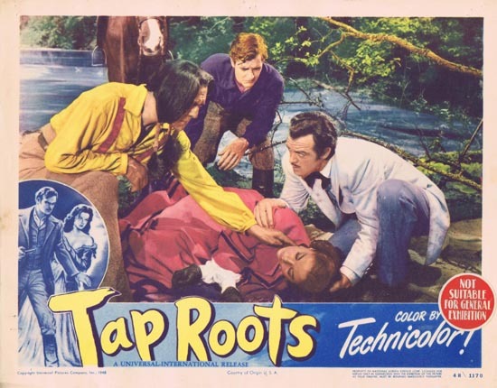 TAP ROOTS 1948 Movie Lobby Card 5 Susan Hayward Van Heflin