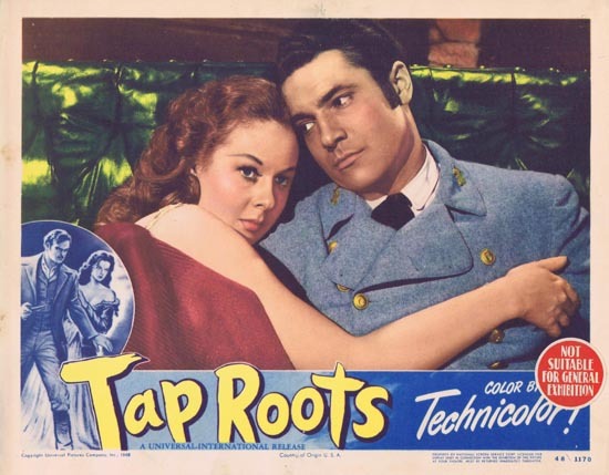 TAP ROOTS 1948 Movie Lobby Card 6 Susan Hayward Van Heflin