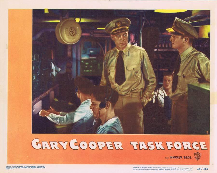 TASK FORCE Lobby Card 7 Gary Cooper Jane Wyatt