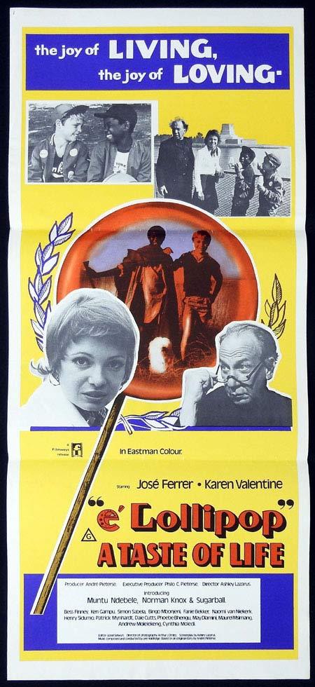 A TASTE OF LIFE Original Daybill Movie Poster Ferrer Karen Valentine
