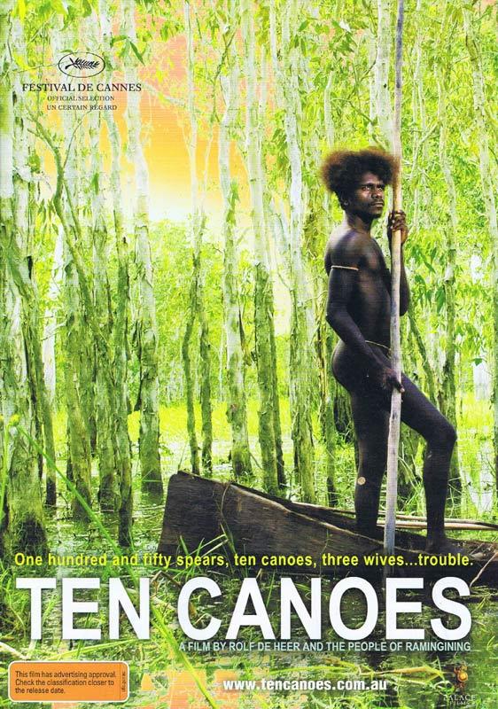 TEN CANOES Original Movie 6 page booklet / herald Rolf De Heer