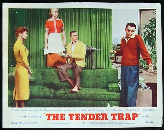 TENDER TRAP, THE ’56 Frank Sinatra Lobby Card #7
