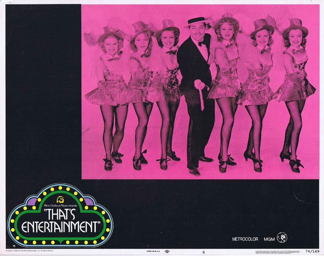 THAT’S ENTERTAINMENT Original Lobby Card 6 Clark Gable