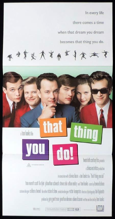 THAT THING YOU DO Original Daybill Movie Poster Liv Tyler Tom Hanks