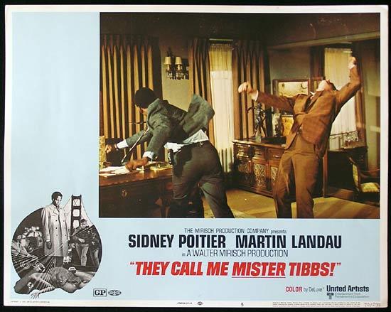 THEY CALL ME MISTER TIBBS 1970 Sidney Poitier BLAXPLOITATION Lobby card #5