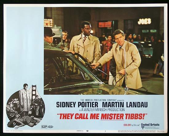 THEY CALL ME MISTER TIBBS 1970 Sidney Poitier BLAXPLOITATION Lobby card #7