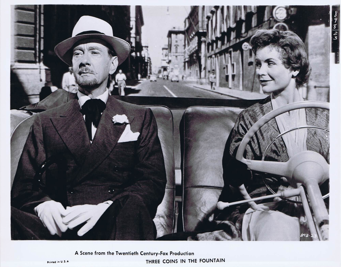THREE COINS IN THE FOUNTAIN Vintage Movie Still 7 Clifton Webb Louis Jourdan Dorothy McGuire