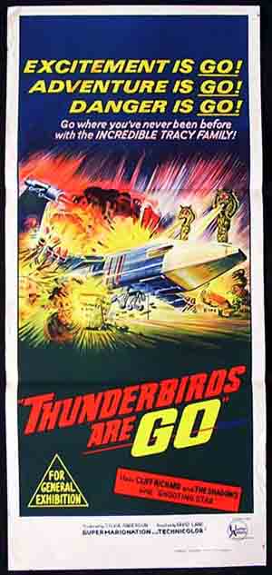 THUNDERBIRDS ARE GO Daybill Movie poster Sylvia Anderson