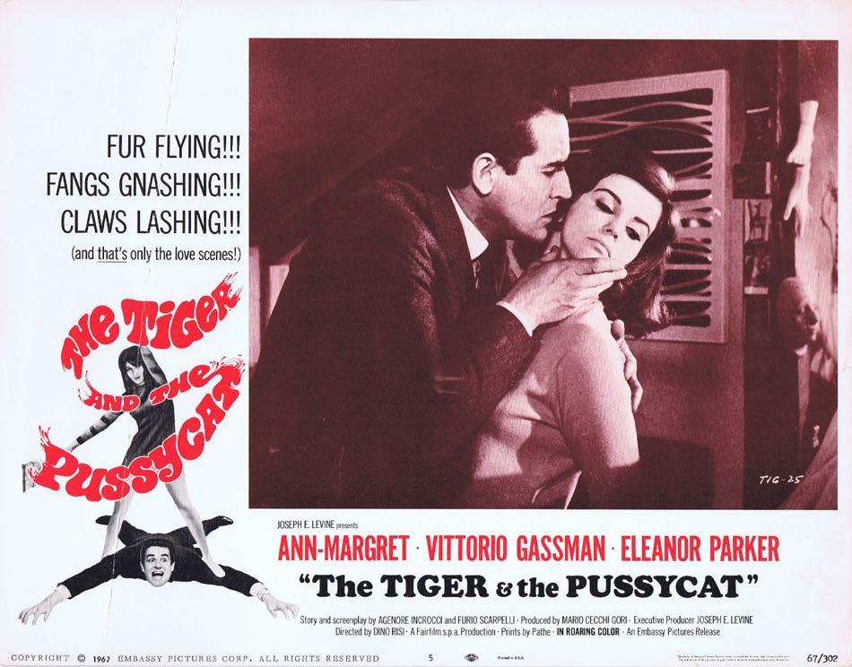 THE TIGER AND THE PUSSYCAT Lobby Card 5 Ann-Margret Vittorio Gassman