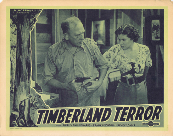 TALL TIMBERS aka TIMBERLAND TERROR Lobby Card 4 1937 Ken G.Hall