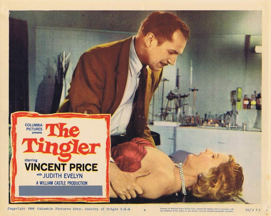 THE TINGLER Lobby Card 4 Vincent Price William Castle