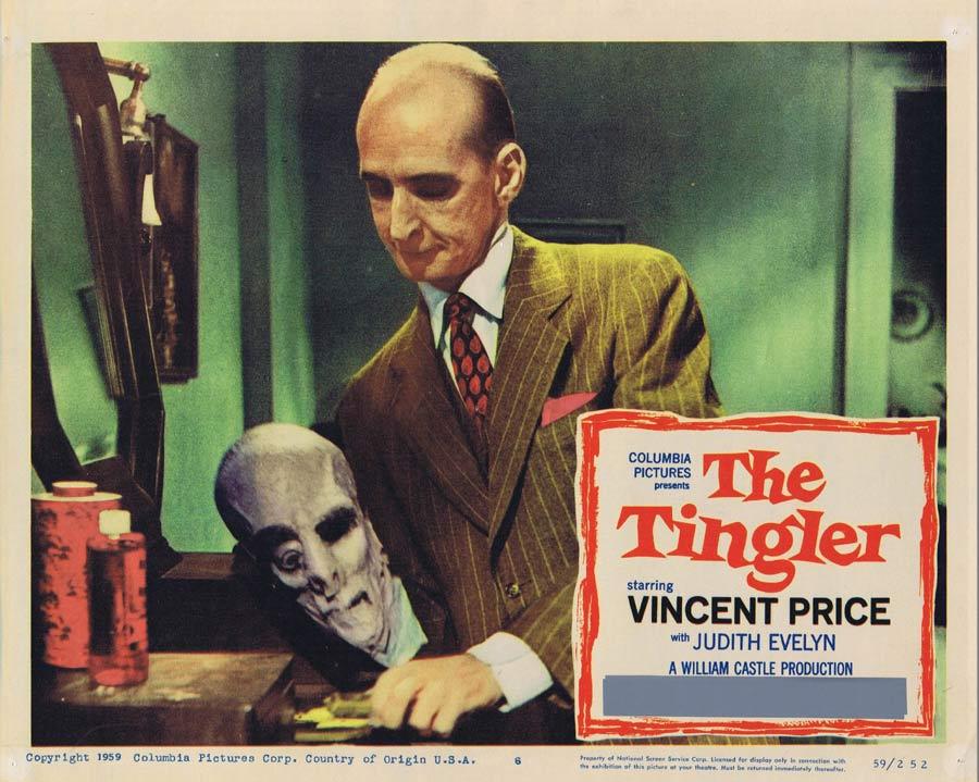 THE TINGLER Lobby Card 6 Vincent Price William Castle