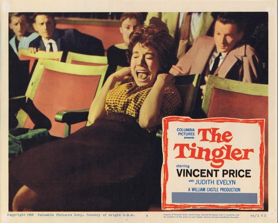 THE TINGLER Lobby Card 7 Vincent Price William Castle