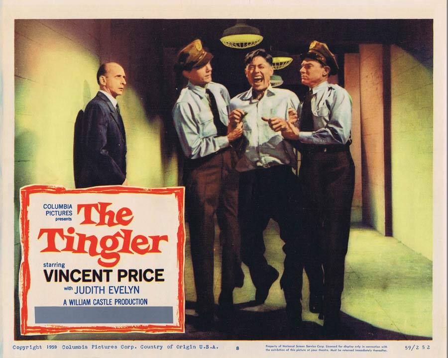 THE TINGLER Lobby Card 8 Vincent Price William Castle