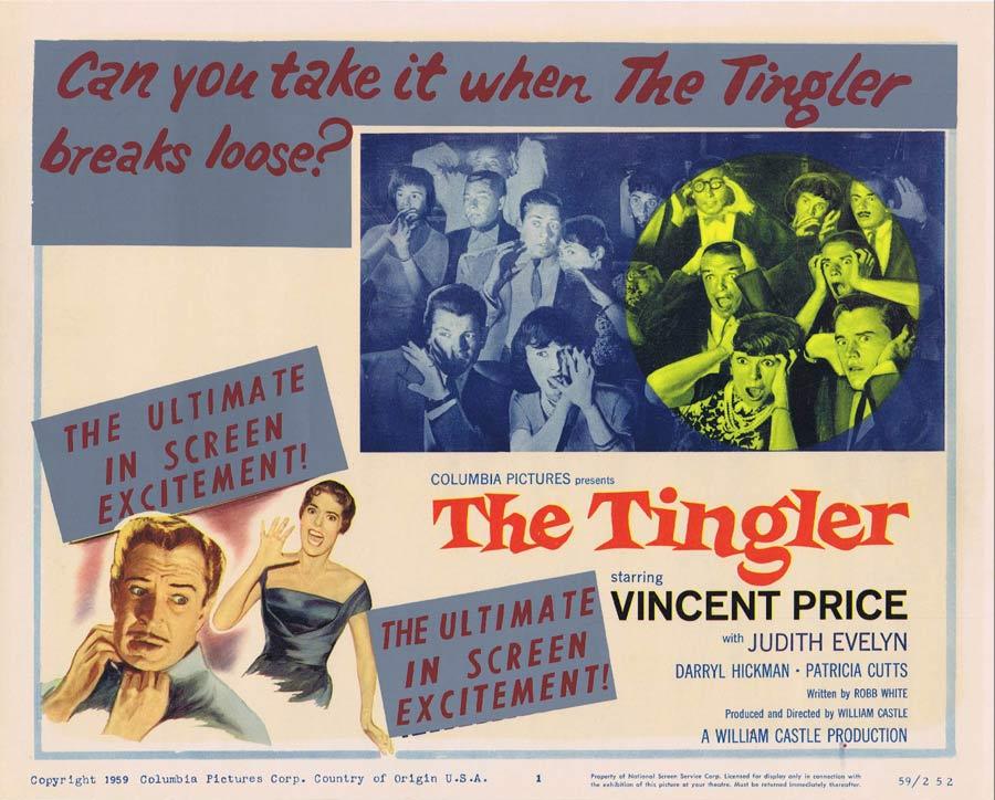 THE TINGLER Lobby Card 5 Vincent Price William Castle