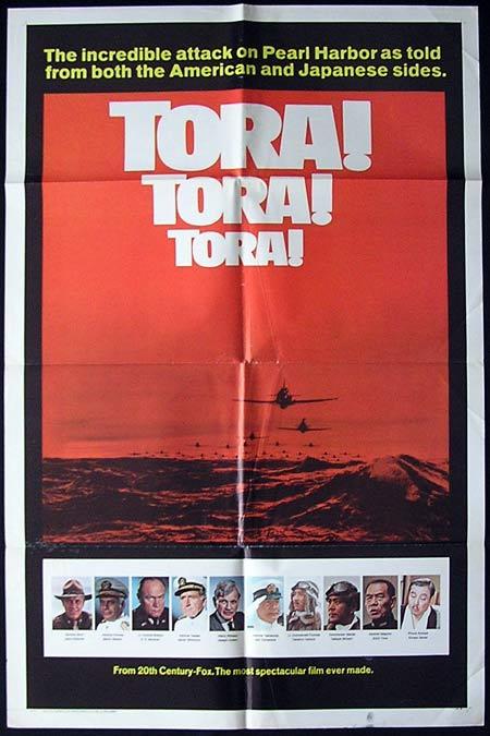 TORA TORA TORA Original One sheet Movie poster Martin Balsam So Yamamura