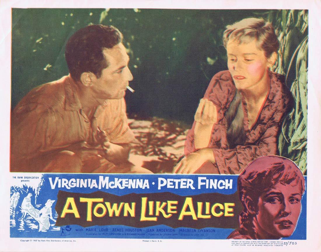 A TOWN LIKE ALICE Lobby Card 1956 AUSTRALIAN FILM