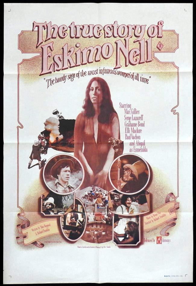 THE TRUE STORY OF ESKIMO NELL One sheet Movie poster Richard Franklin