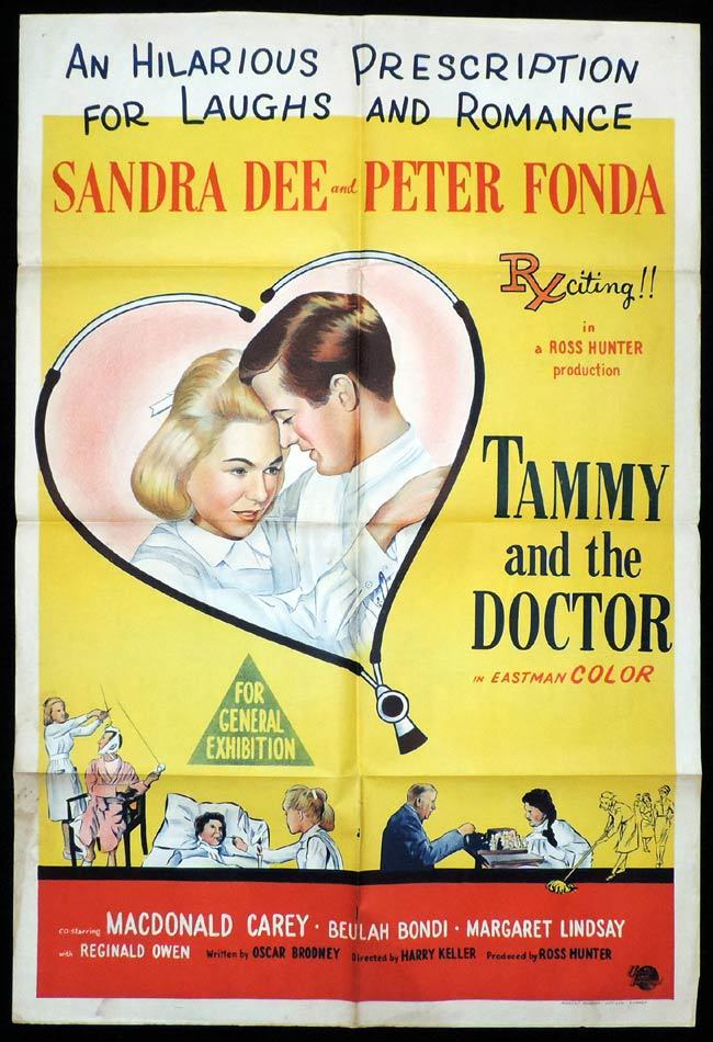 TAMMY AND THE DOCTOR One Sheet Movie Poster Dandra Dee Peter Fonda