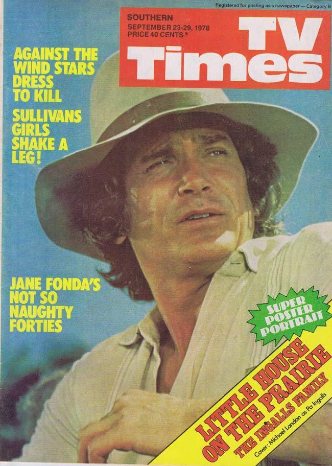 TV TIMES MAGAZINE Sept 23 1978 Little House on the Prairie