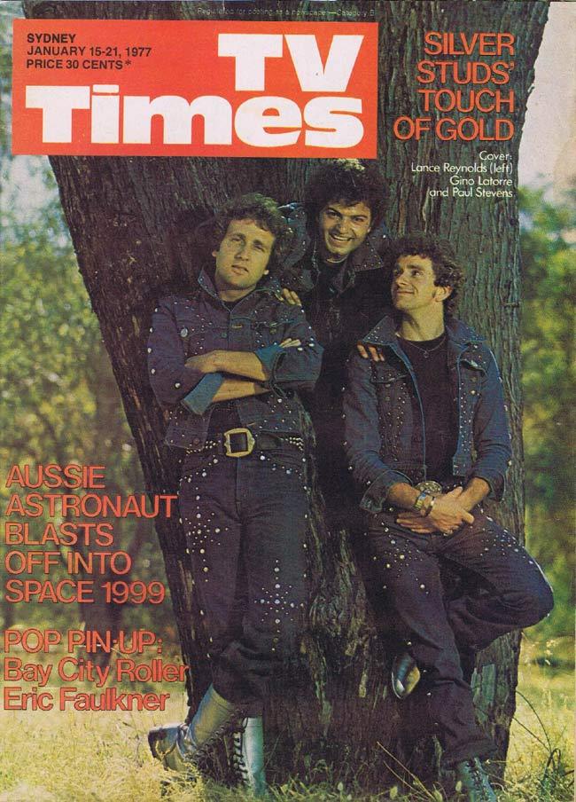 TV TIMES MAGAZINE Jan 15 1977 Bay City Rollers Silver Studs