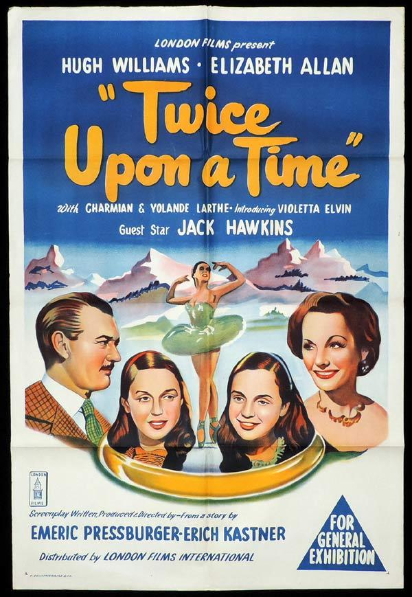 TWICE UPON A TIME One Sheet Movie Poster Emeric Pressburger Ballet