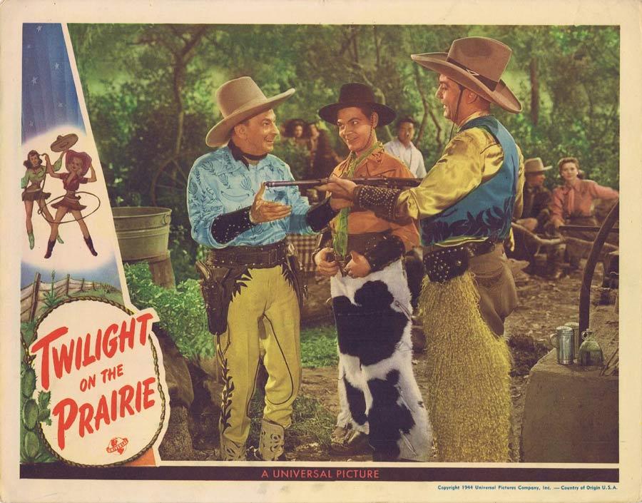 MOONLIGHT AND CACTUS Lobby Card 1944 Leo Carillo The Andrews Sisters Western