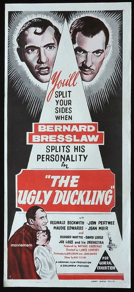 THE UGLY DUCKLING Original Daybill Movie poster Bernard Bresslaw Jon Pertwee