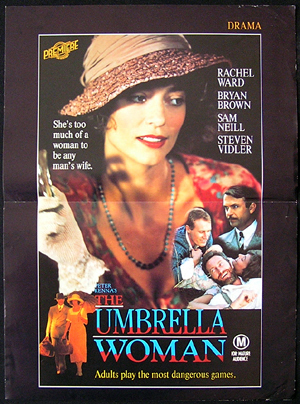 THE UMBRELLA WOMAN aka Peter McKenna’s THE GOOD WIFE 1987 Video Movie poster