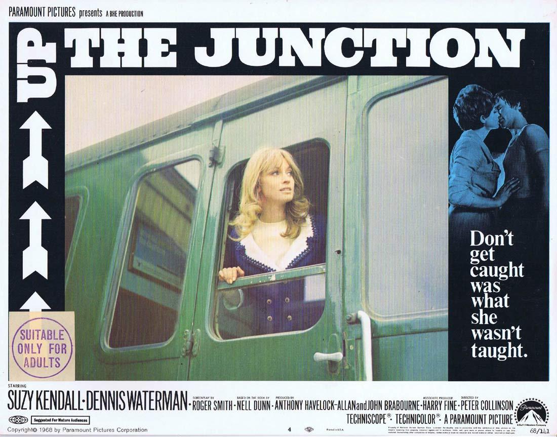 UP THE JUNCTION Original Lobby Card 4 Suzy Kendall Dennis Waterman