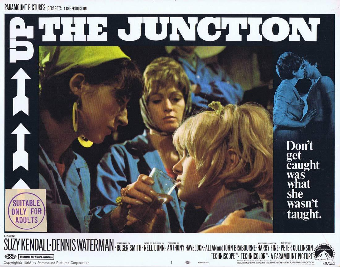 UP THE JUNCTION Original Lobby Card 5 Suzy Kendall Dennis Waterman