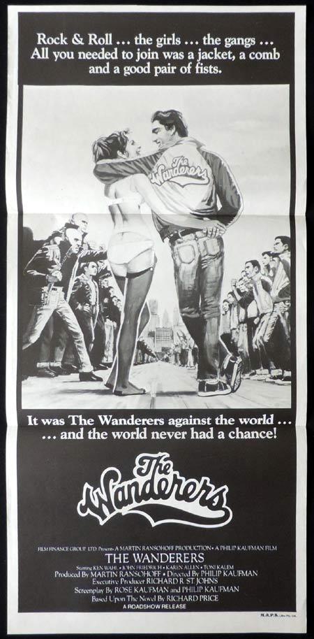 THE WANDERERS Original Daybill Movie Poster Ken Wahl Karen Allen