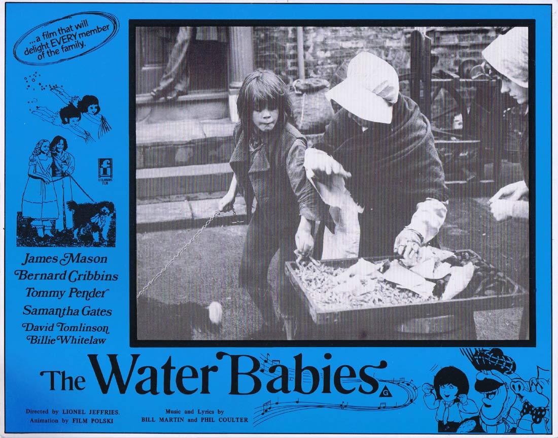 THE WATER BABIES Original Lobby Card 1 James Mason Bernard Cribbins