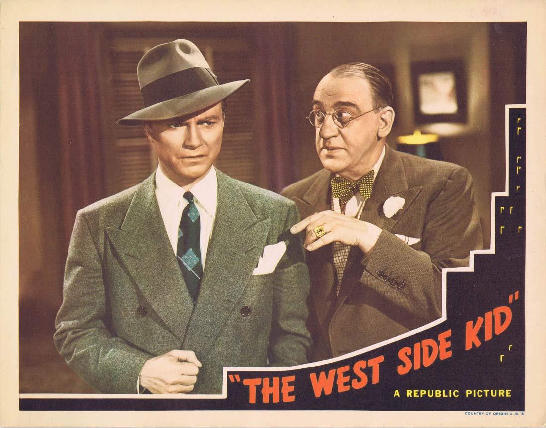 THE WEST SIDE KID Original Lobby Card 3 Don “Red” Barry Henry Hull Dale Evans 1943
